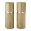 Set moulin à sel et poivre Pepe 15 cm, Chêne