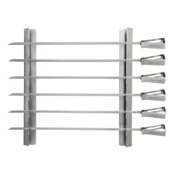 Set piques à brochettes Markus 8 pièces 16x37 cm, Argenté