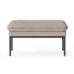 Siège pouf Turn, Coton lin naturel