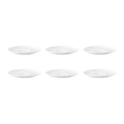 Soucoupe à café Terra Ø 16,1 cm, lot de 6, Blanc