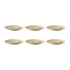 Soucoupe à café Terra Ø 16,1 cm, lot de 6, Sand Beige