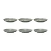 Soucoupe à café Terra Ø 12 cm, lot de 6, Pearl Grey