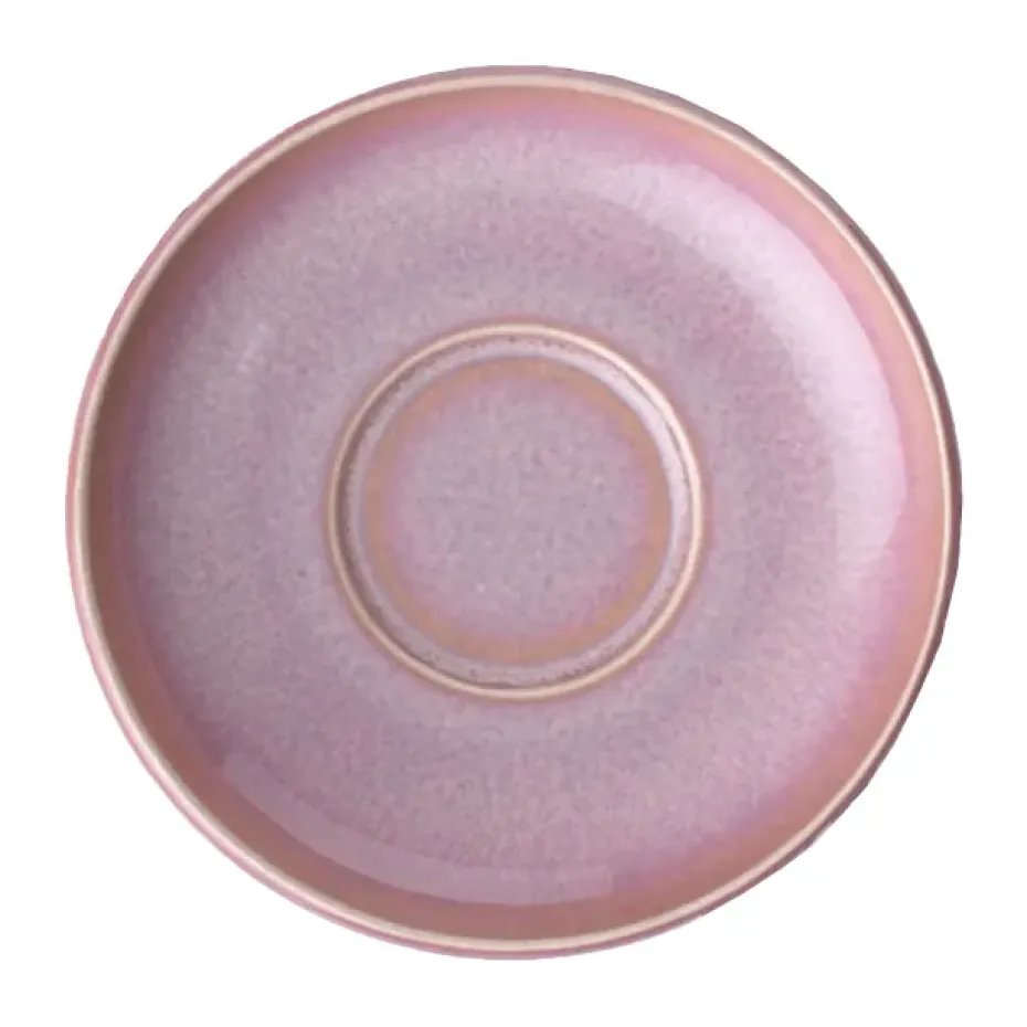Soucoupe à expresso Perlemor Ø12 cm, Coral