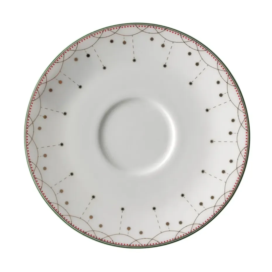 Soucoupe pour tasse 30cl Julemorgen, blanc