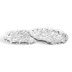 Sous-verre Carat Ø10 cm, lot de 2, Transparent