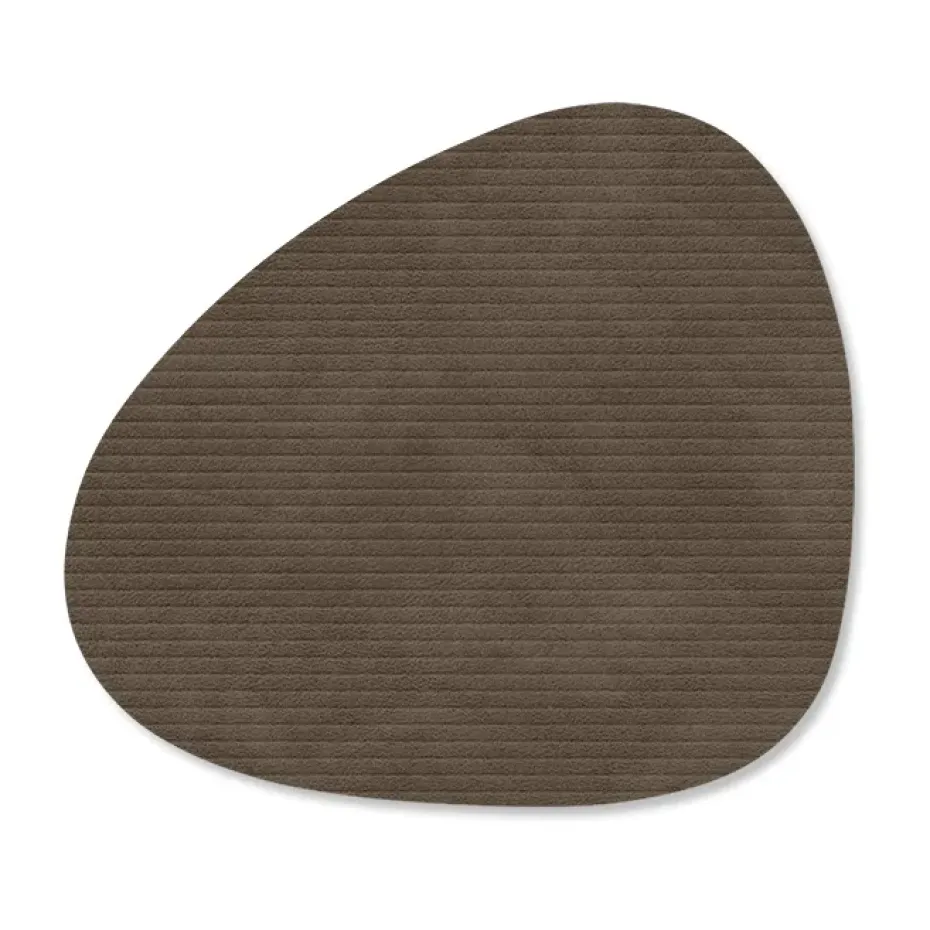 Sous-verre Corduroy curve, Caviar