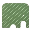 Sous-verre Elephant 11x10 cm, Green