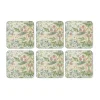 Sous-verre Strawberry Thief lot de 6, Green