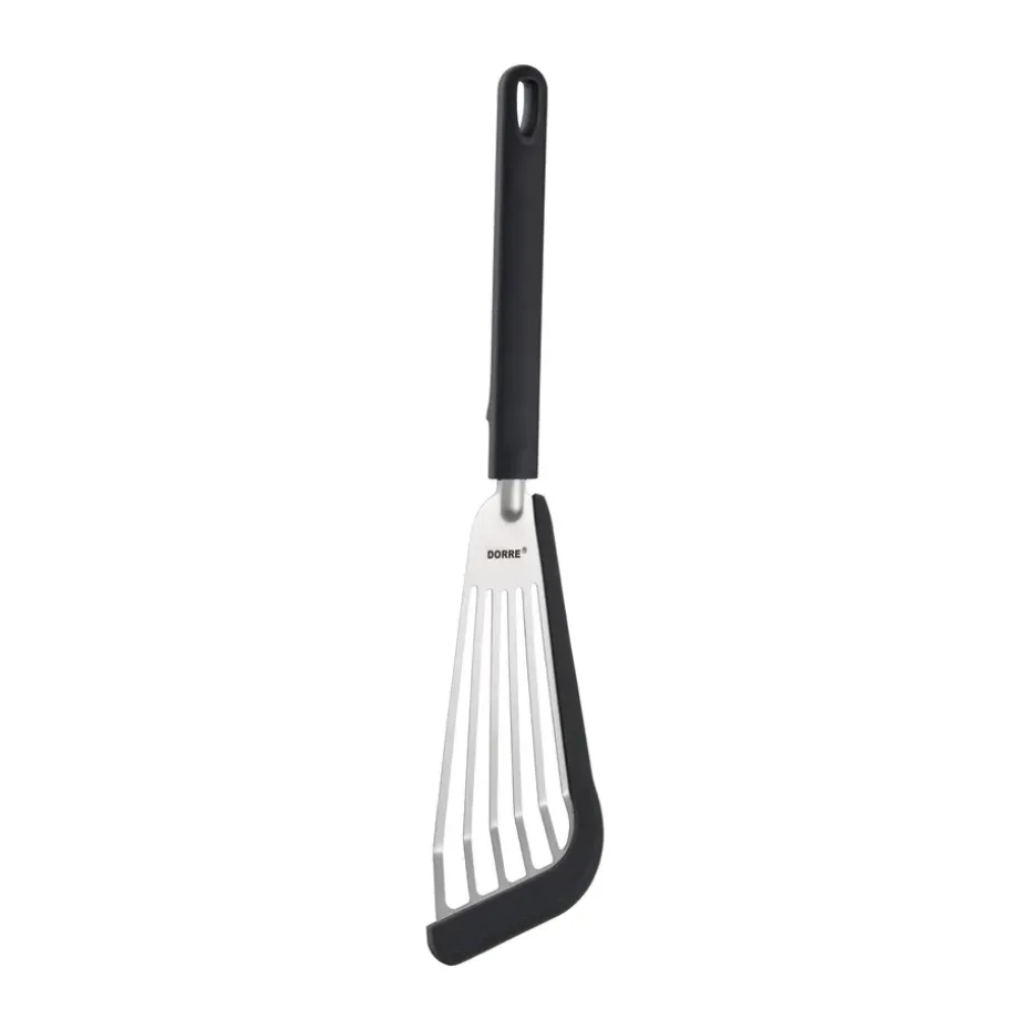 Spatule à frire Sima manche silicone, Acier inoxydable-silicone