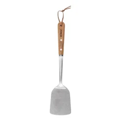 Spatule en acier inoxydable 36 cm, Hêtre