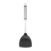 Spatule extra large Steely Heirol, Noir-acier inoxydable