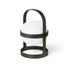 Spot à énergie solaire Soft noir, 18,5 cm