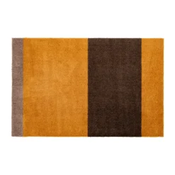 Stripes paillasson horizontal, Dijon-brown-sand, 60x90 cm