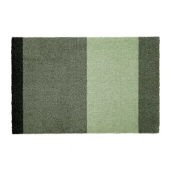 Stripes paillasson horizontal, Green, 40x60 cm