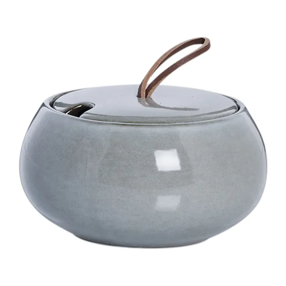 Sucrier à couvercle Amera Ø 13 cm, Grey