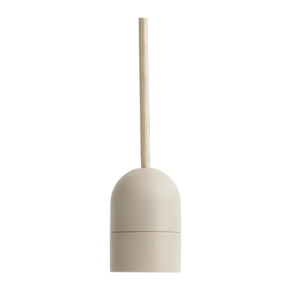 Suspension Common Pendant Cord set Ø12 cm, Beton grey
