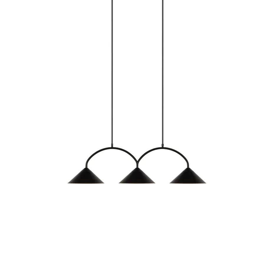 Suspension Curve 3, Noir