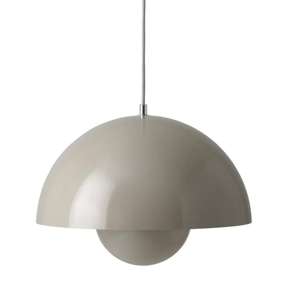 Suspension Flowerpot VP7, Gris-beige