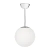 Suspension Funkis Glob, White-chrome Ø20 cm