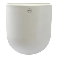 Suspension pot de fleur blanc Cut, x-Large