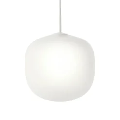 Suspension Rime Ø37 cm, Blanc