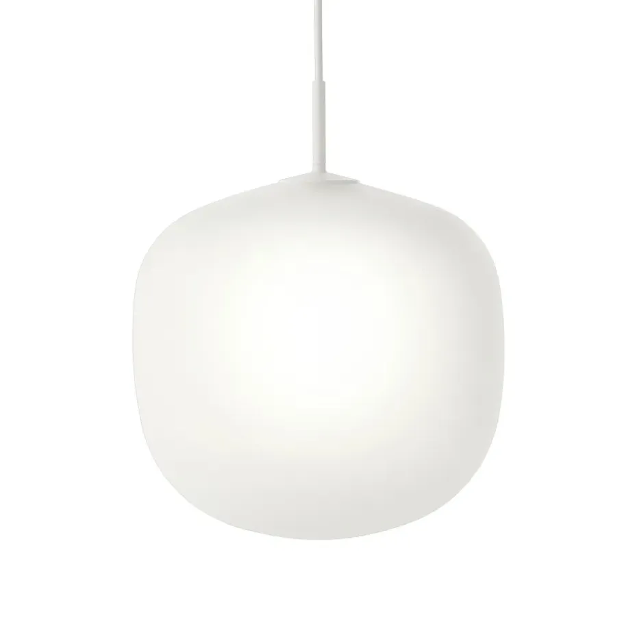 Suspension Rime Ø37 cm, Blanc