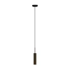 Suspension Tubulaire, Anodized bronzed, 24 cm