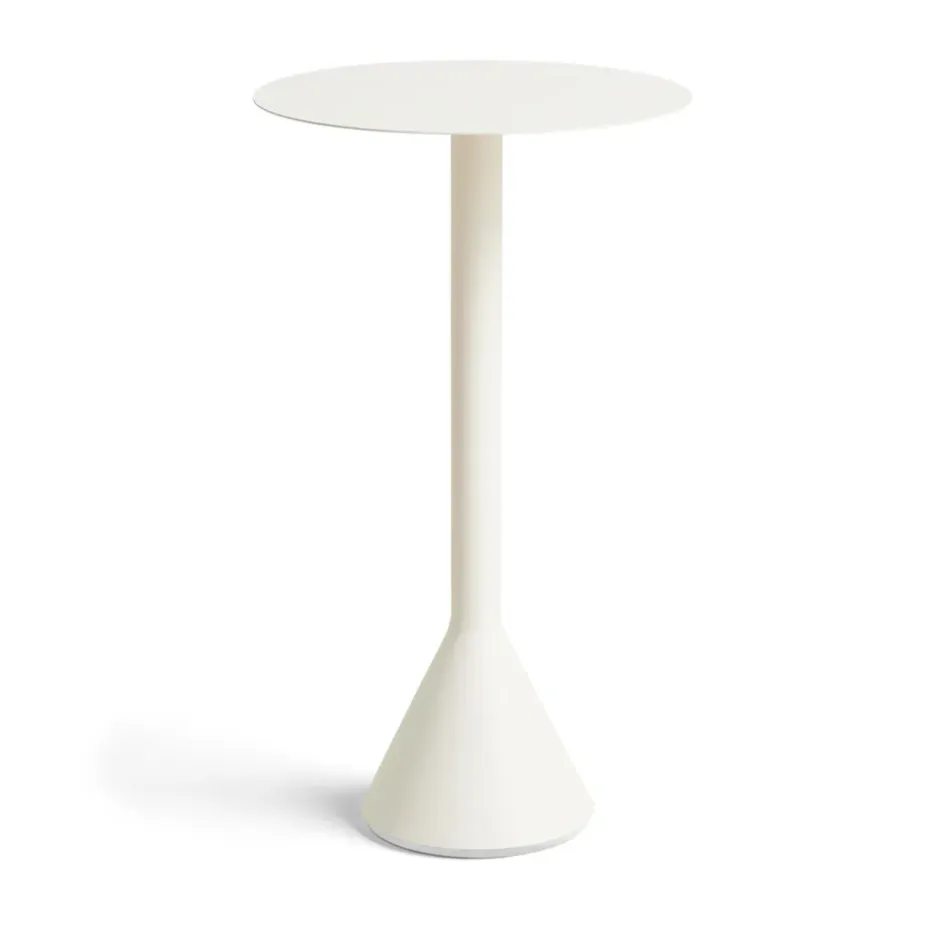 Table à café ronde Palissade Cone, Cream white, Ø60 cm