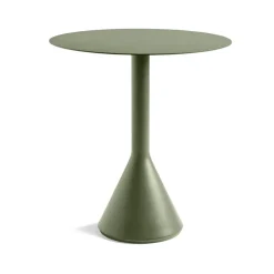 Table à café ronde Palissade Cone, Olive, ø70