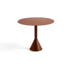 Table à café ronde Palissade Cone, Iron red, Ø90 cm