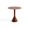 Table à café ronde Palissade Cone, Iron red, Ø70 cm