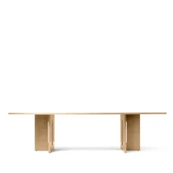 Table à manger Androgyne Rectangular, natural oak, 280x110 cm