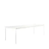 Table à manger Base, white, bord en contreplaqué, 250x90 cm