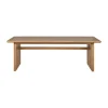 Table à manger Berghem 90x220 cm, Laqurered oak