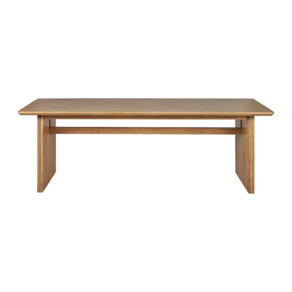 Table à manger Berghem 90x220 cm, Laqurered oak