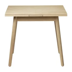Table à manger C35AH Dutch Extract 82x82 cm, Oak nature-oak nature lacquered