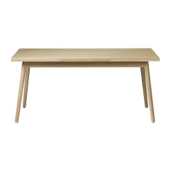 Table à manger C35B Dutch Extract 82x160 cm, Oak nature-oak nature lacquered