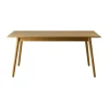 Table à manger C35B 82x160 cm, Oak nature-oak nature lacquered