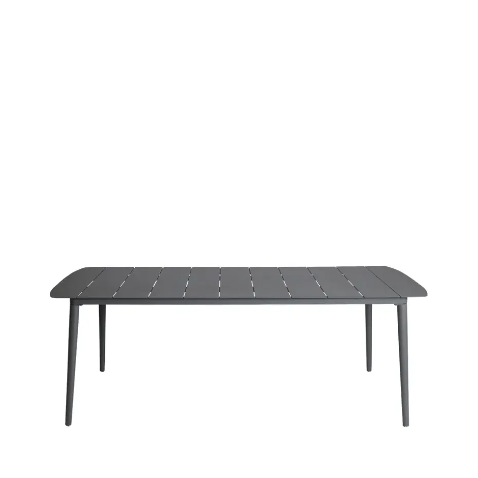 Table à manger Marsala, Anthracite, 208x100 cm