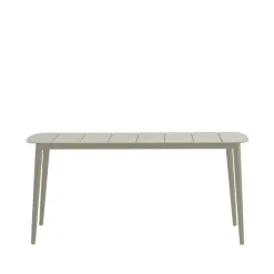Table à manger Marsala, Taupe, 152x90 cm
