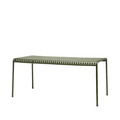 Table à manger Palissade 170x90 cm, Olive green