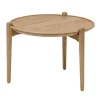 Table basse Aria, Chêne, Ø60x37 cm