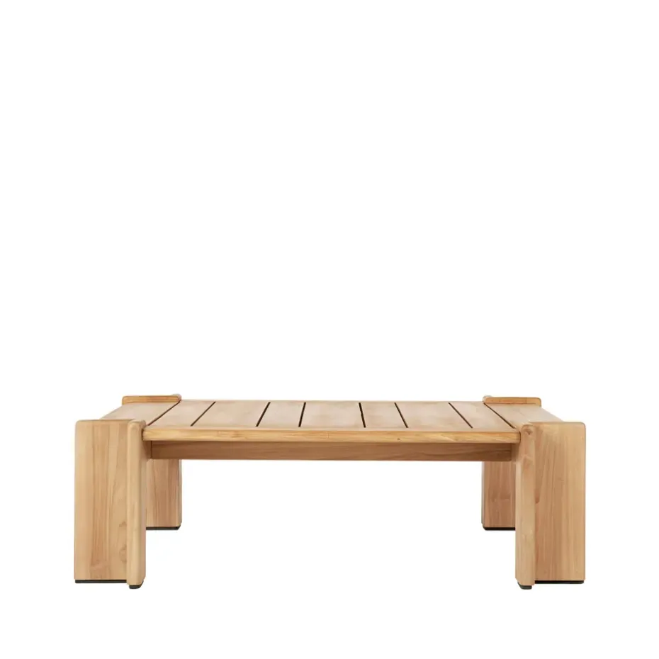 Table basse Atmosfera 113x110 cm, Teck