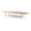Table basse Jari 80x180 cm, Chêne huilé