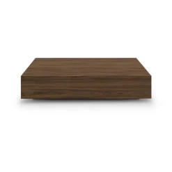 Table basse Mass Wide, walnut