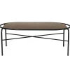 Table basse ovale Secant granit, Antique brown