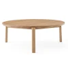 Table basse Passage Ø90 cm, Chêne