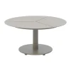 Table basse Peace, Light grey, Ø80x40 cm