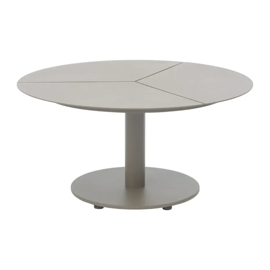 Table basse Peace, Light grey, Ø80x40 cm