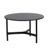 Table basse Twist medium Ø70 cm, Dark grey-lava grey
